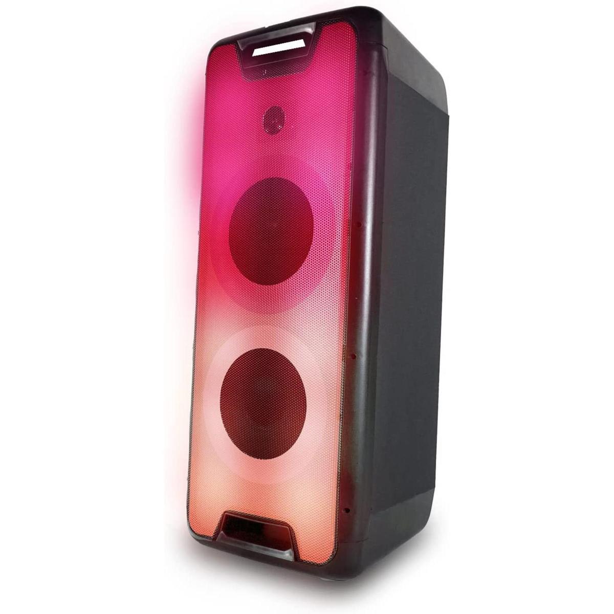 Gemini Sound GLS-880 Portable Wireless Bluetooth Speakers System with Party Lights and Microphone.